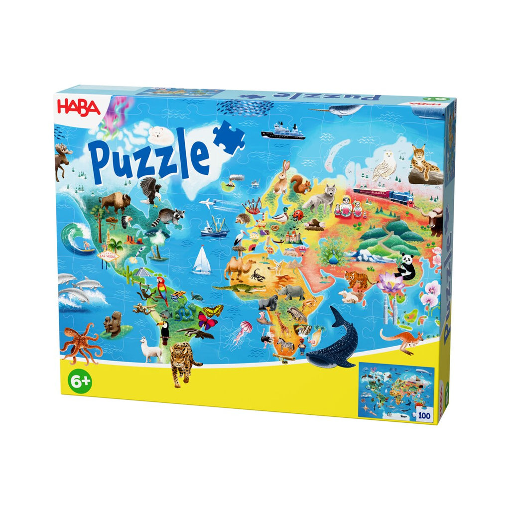 Puzzle Weltkarte